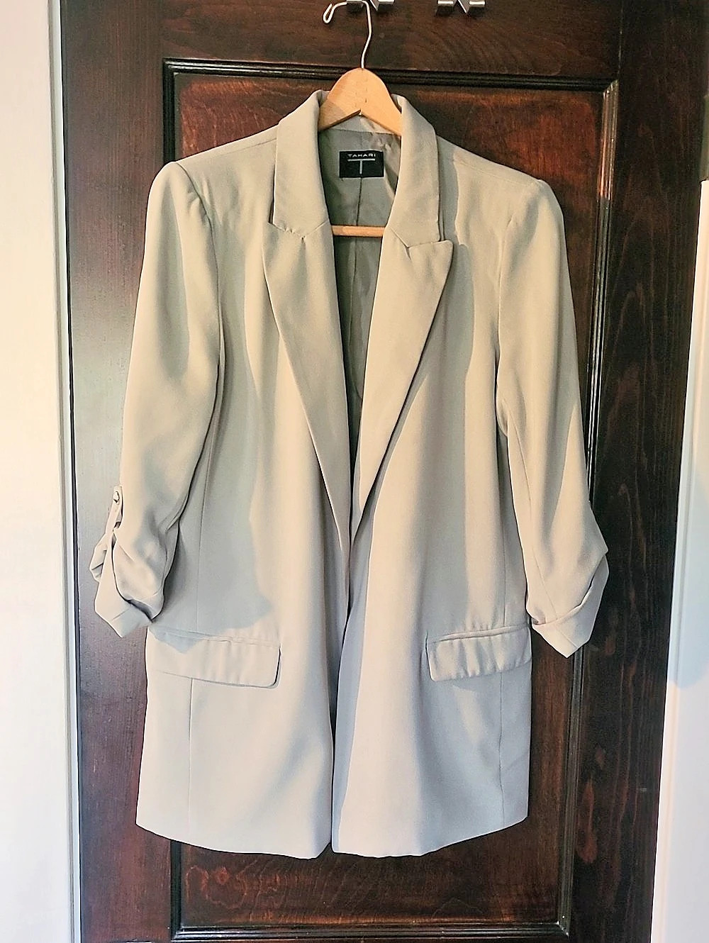 Mango Blazer in Gray Like New